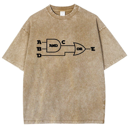 And-Or Vintage Distressed T-shirt