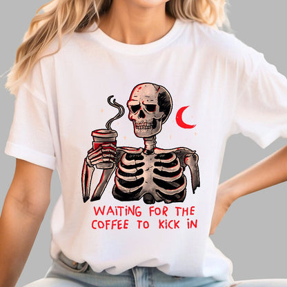 Coffee Keeps Me Alive Geek T-Shirt