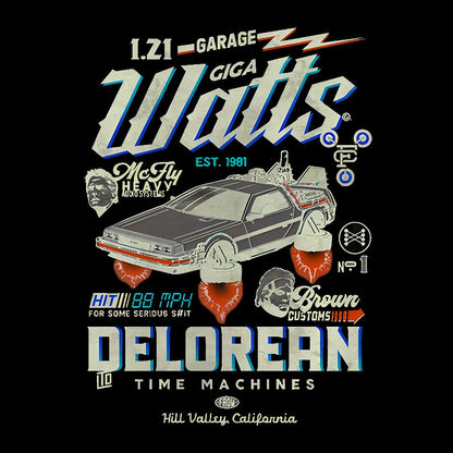 Gigawatts Garage Remix Geek T-Shirt