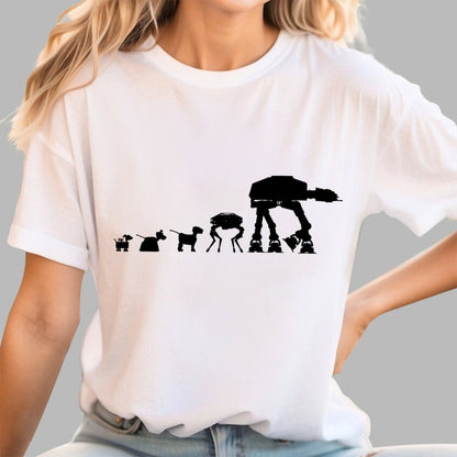Machine Evolution Theory Selective Breeding Geek T-Shirt