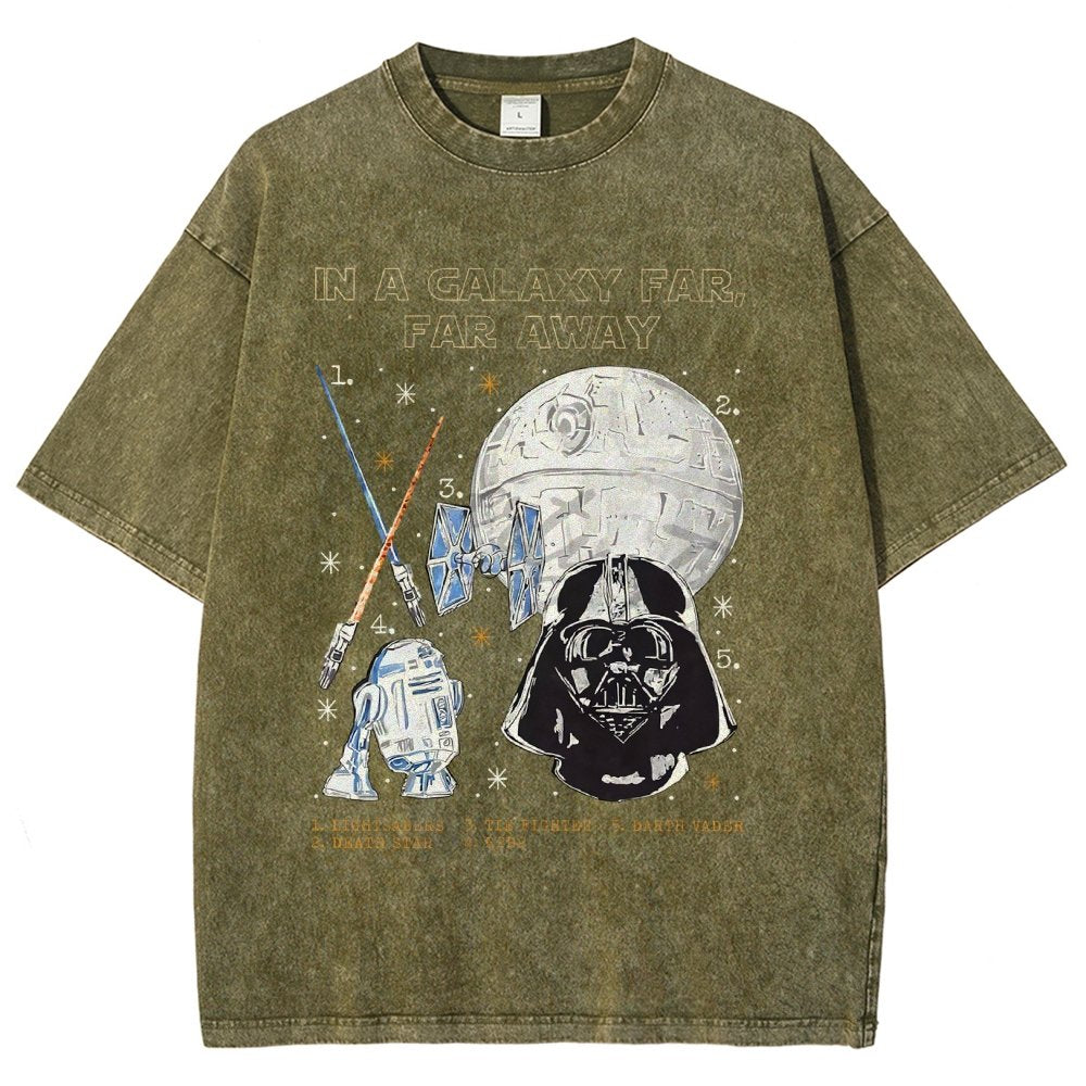 In A Mysterious Galaxy Vintage Distressed T-shirt