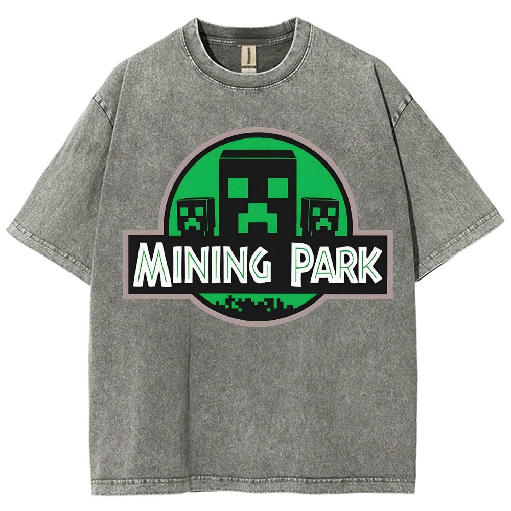Mining Park Vintage Distressed T-shirt