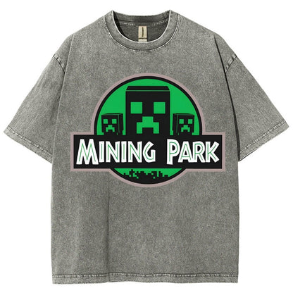 Mining Park Vintage Distressed T-shirt