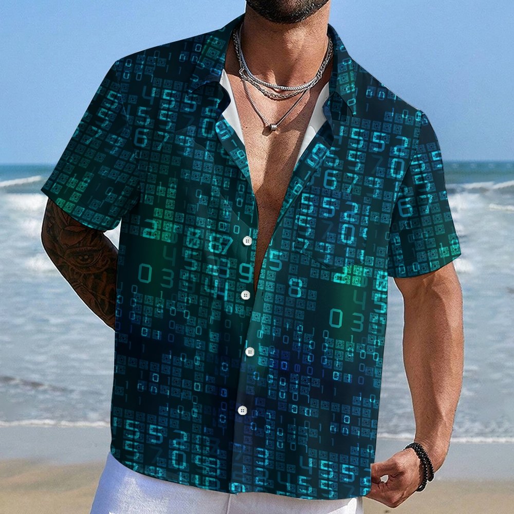 Technology And Digital Geeky Shirt