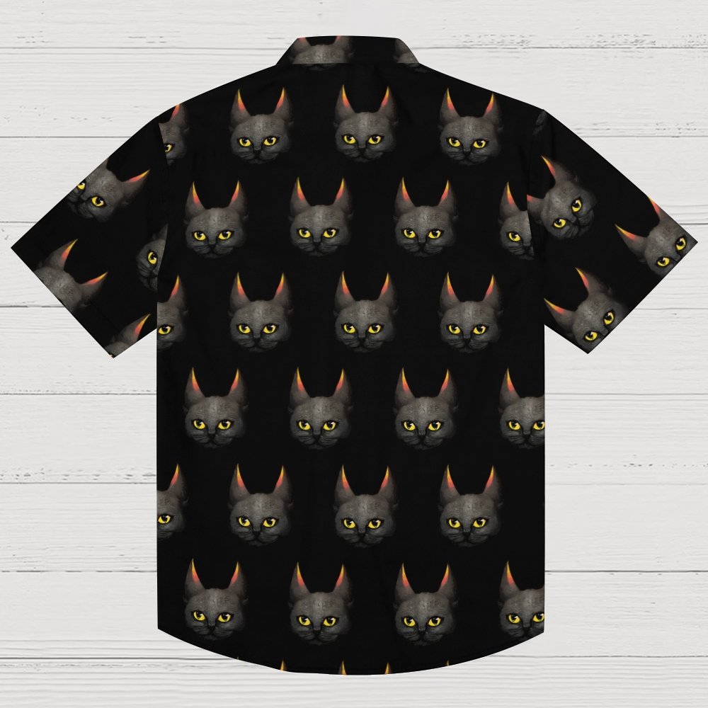 Vintage Cat Geeky Shirt