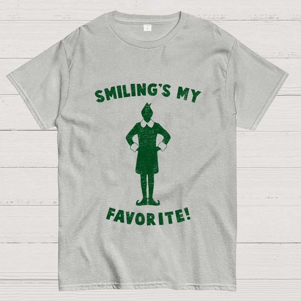 Smiling's My Favorite Geek T-Shirt