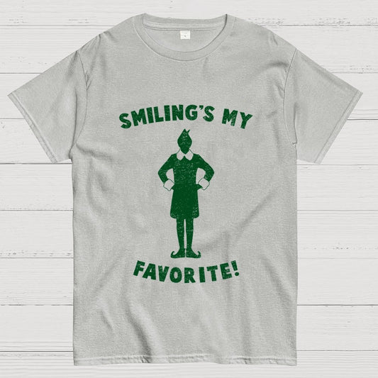Smiling's My Favorite Geek T-Shirt