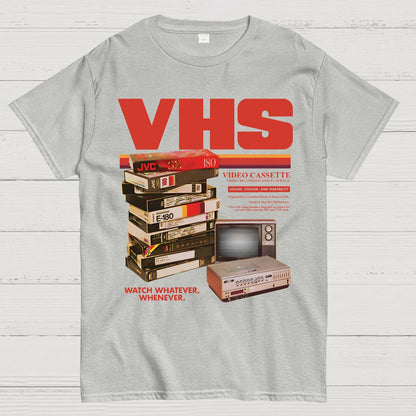 Vintage VHS Tapes Geek T-Shirt