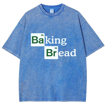 Baking Bread Vintage Distressed T-shirt