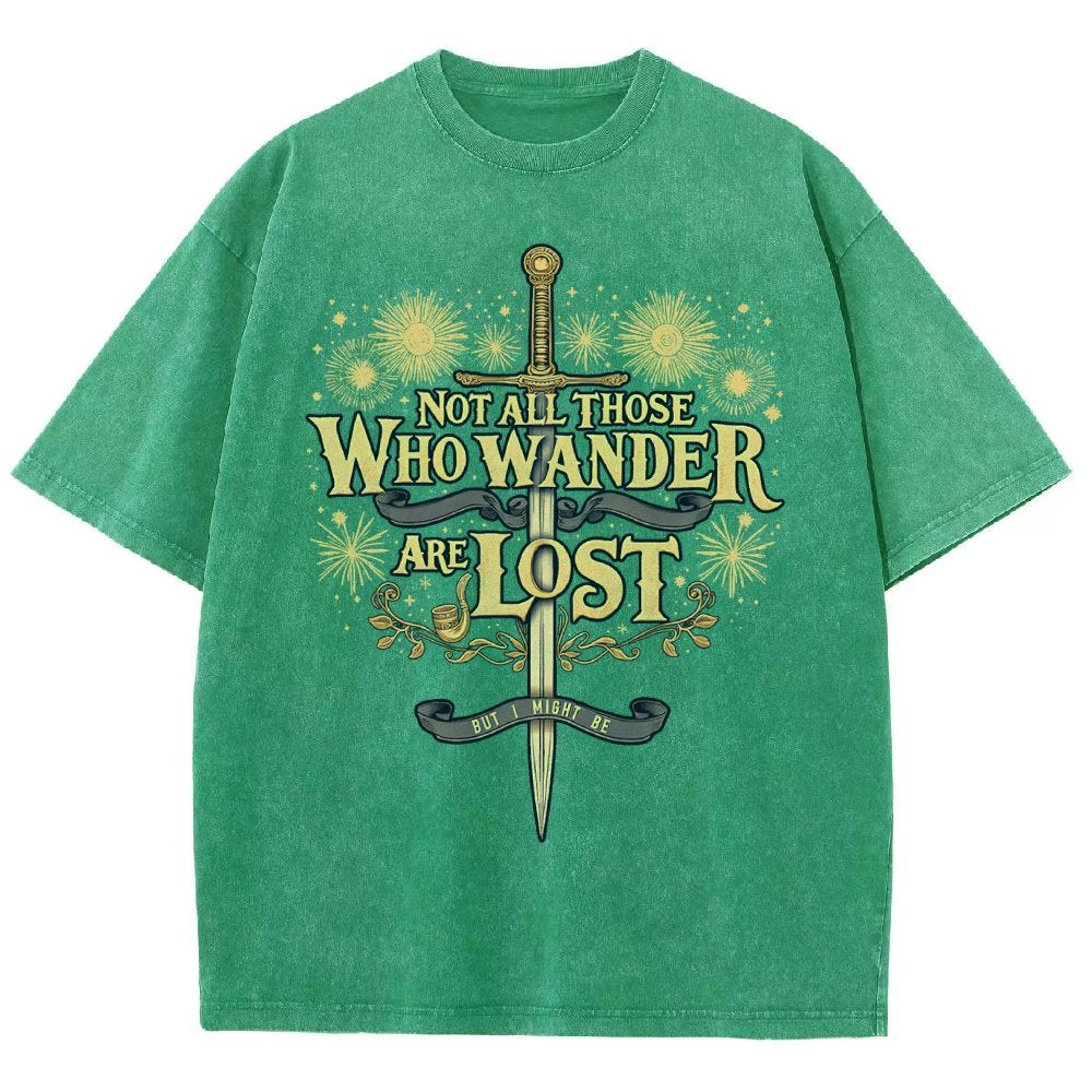 I might be lost Vintage Distressed T-shirt