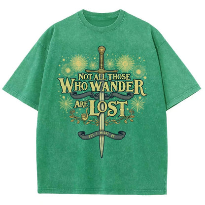 I might be lost Vintage Distressed T-shirt