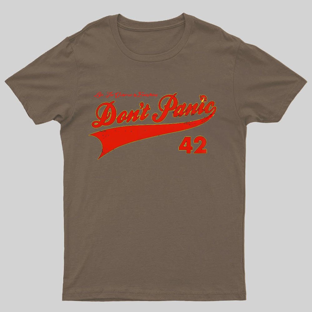 Dont Panic Geeky T-Shirt