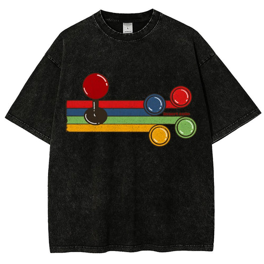 Retro Coin Vintage Distressed T-shirt