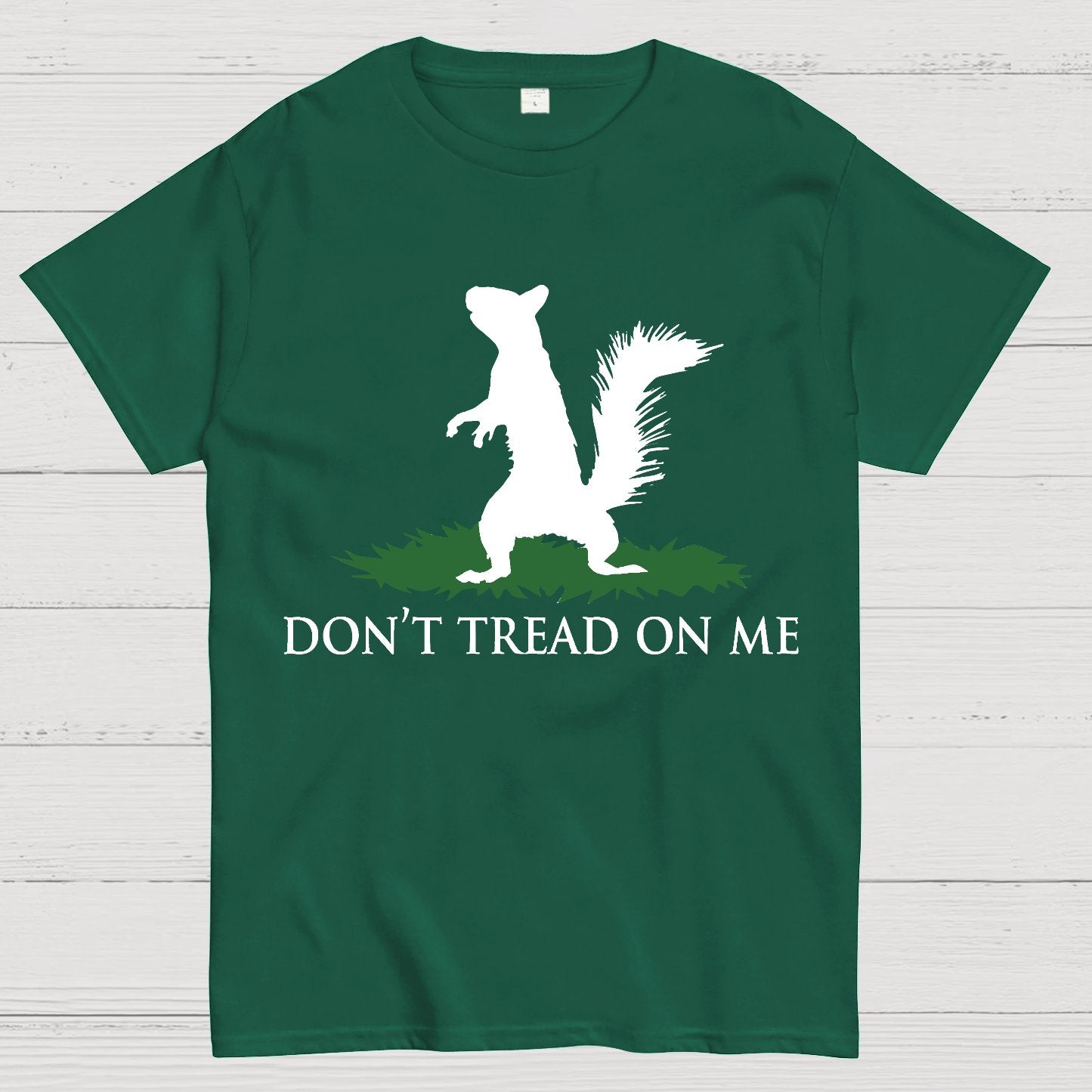 Don't Tread On Me Geek T-Shirt