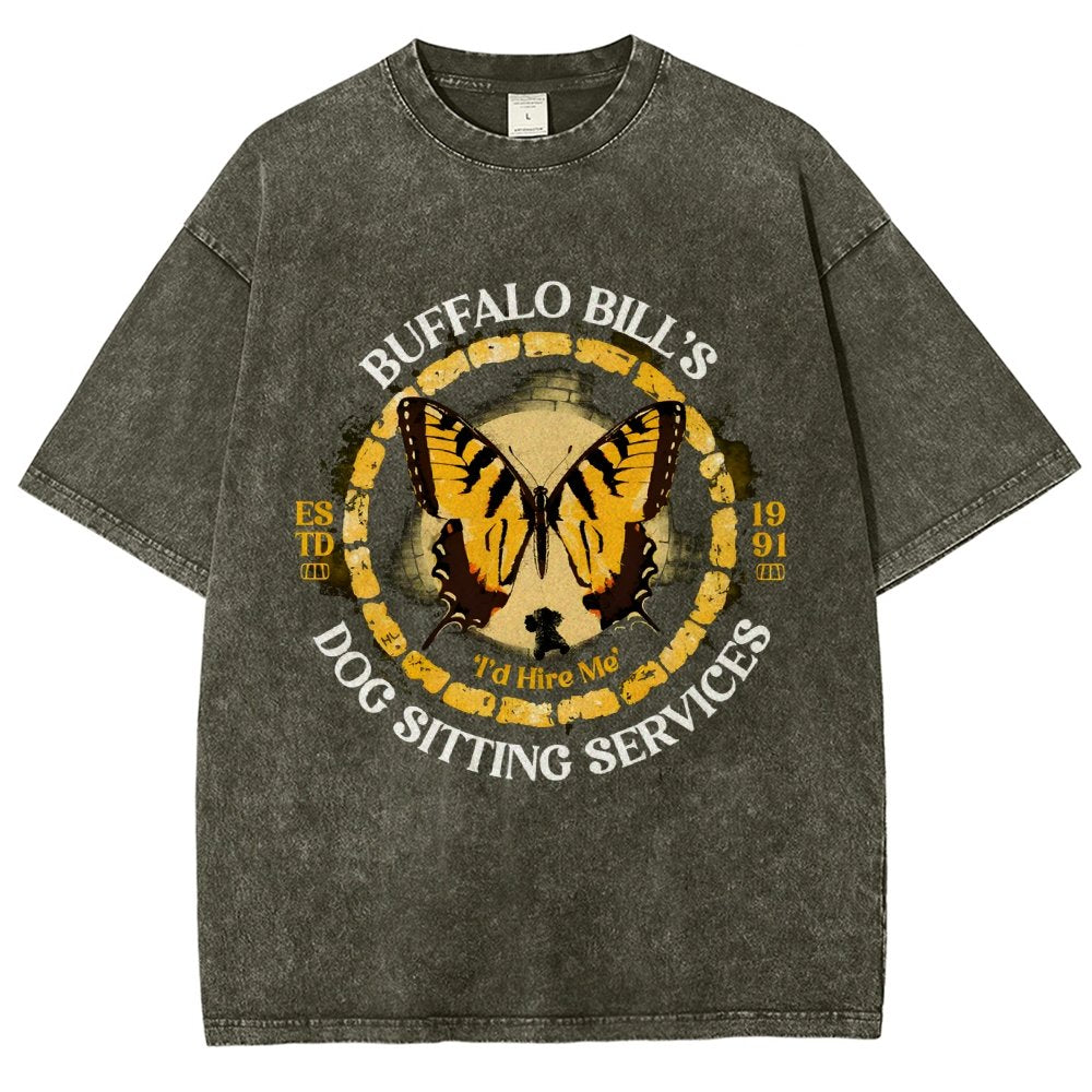Wild Buffalo Services Vintage Distressed T-shirt