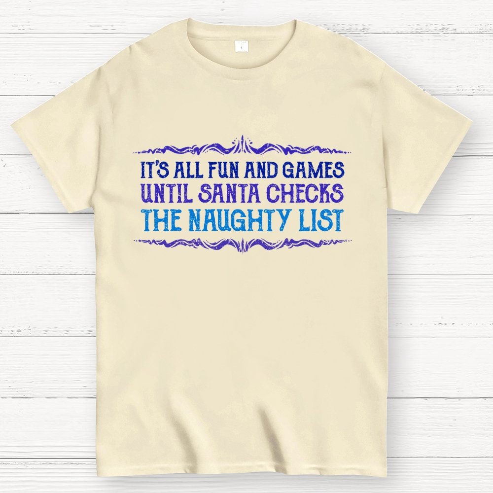 The Naughty List Geek T-Shirt