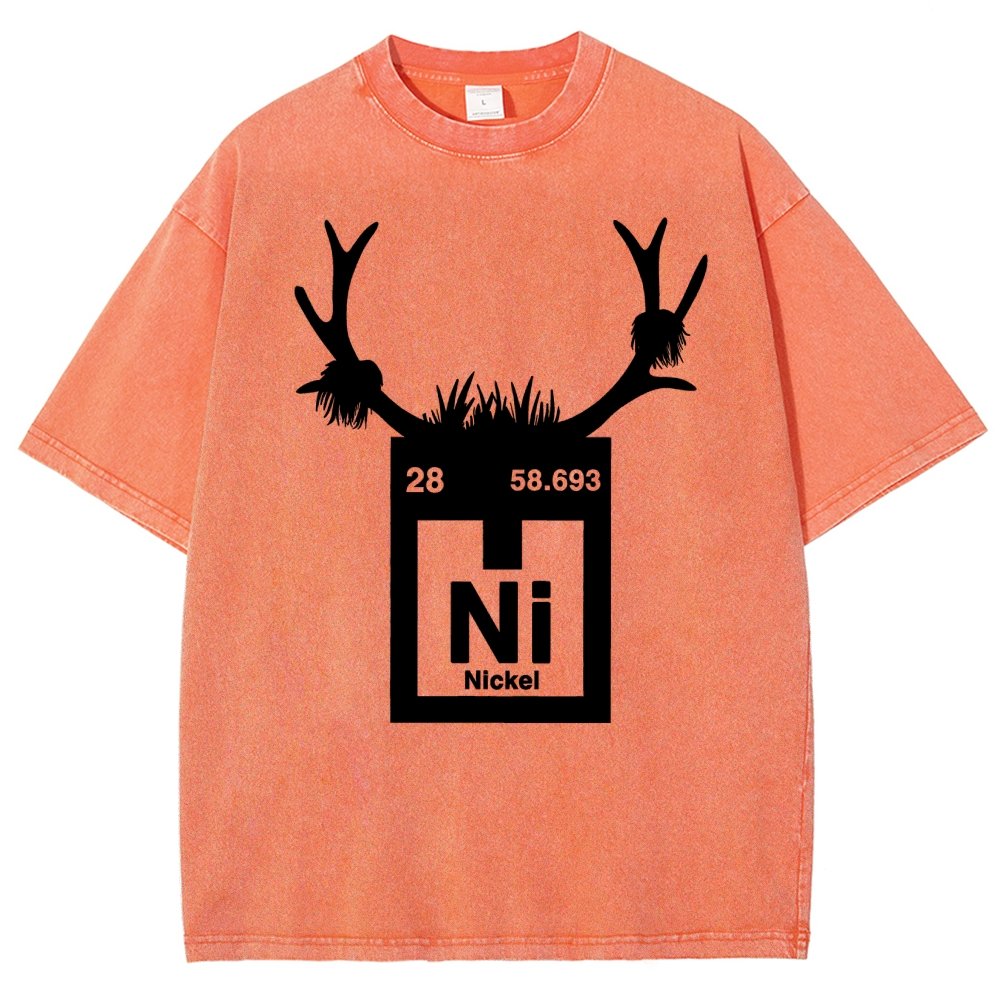 Ni Element Vintage Distressed T-shirt
