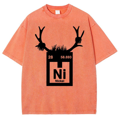Ni Element Vintage Distressed T-shirt