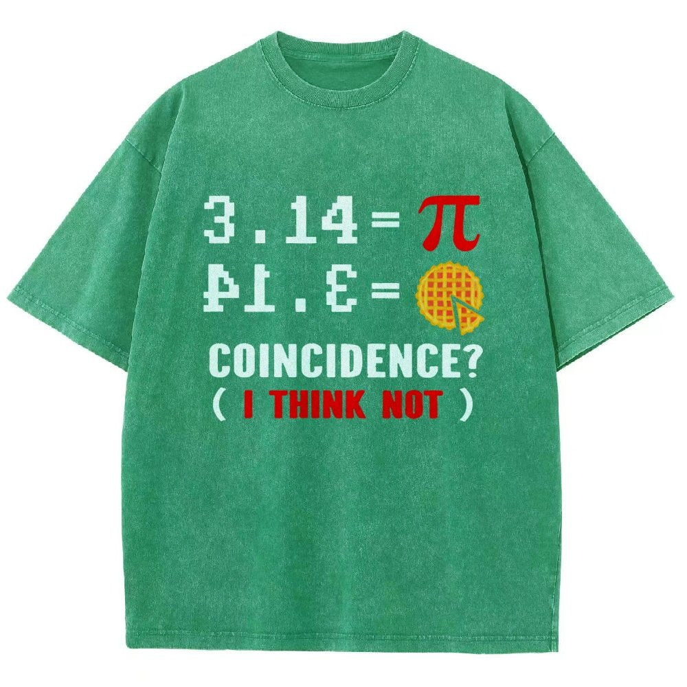 3.14 = pi coincidence (i think not) Vintage Distressed T-shirt