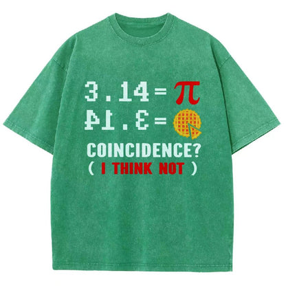 3.14 = pi coincidence (i think not) Vintage Distressed T-shirt
