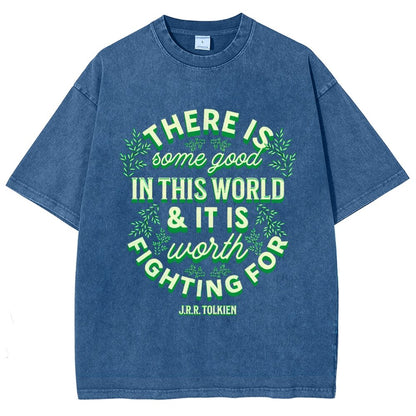 There is Some Good in This World Vintage Distressed T-shirt
