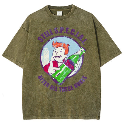 Still Super Special after all these nukes Vintage Distressed T-shirt
