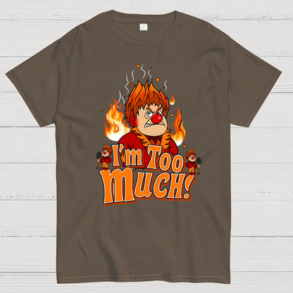 Mysterious Brothers' Christmas Matching  I'm Too Much Geek T-Shirt