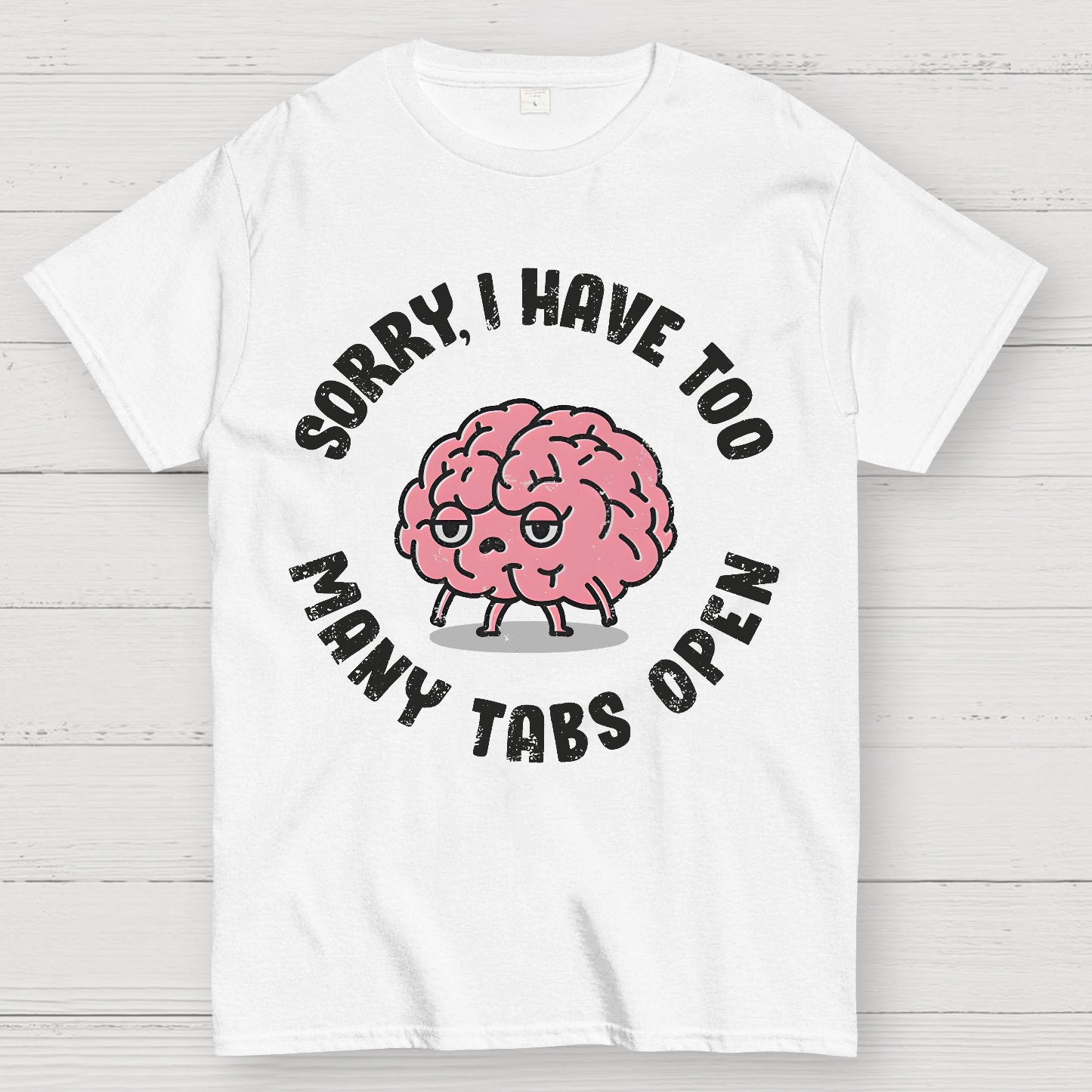 Too Many Tabs Geek T-Shirt