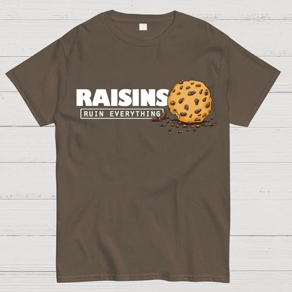 Raisins Ruin Everything Geek T-Shirt