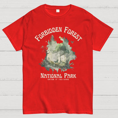 Forbidden Forest National Park Geek T-Shirt