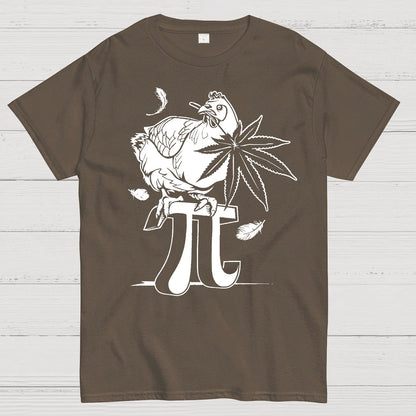 Chicken, π, Marijuana, Sarcasm Geek T-Shirt