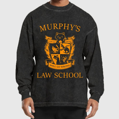 Murphy's University Washed Long Sleeve Tee
