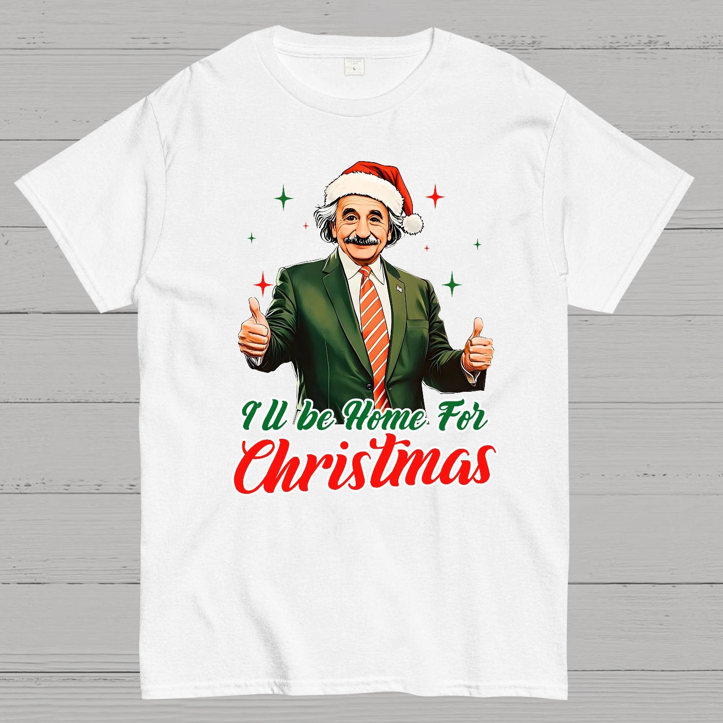 I'll Be Home For Christmas Geek T-Shirt