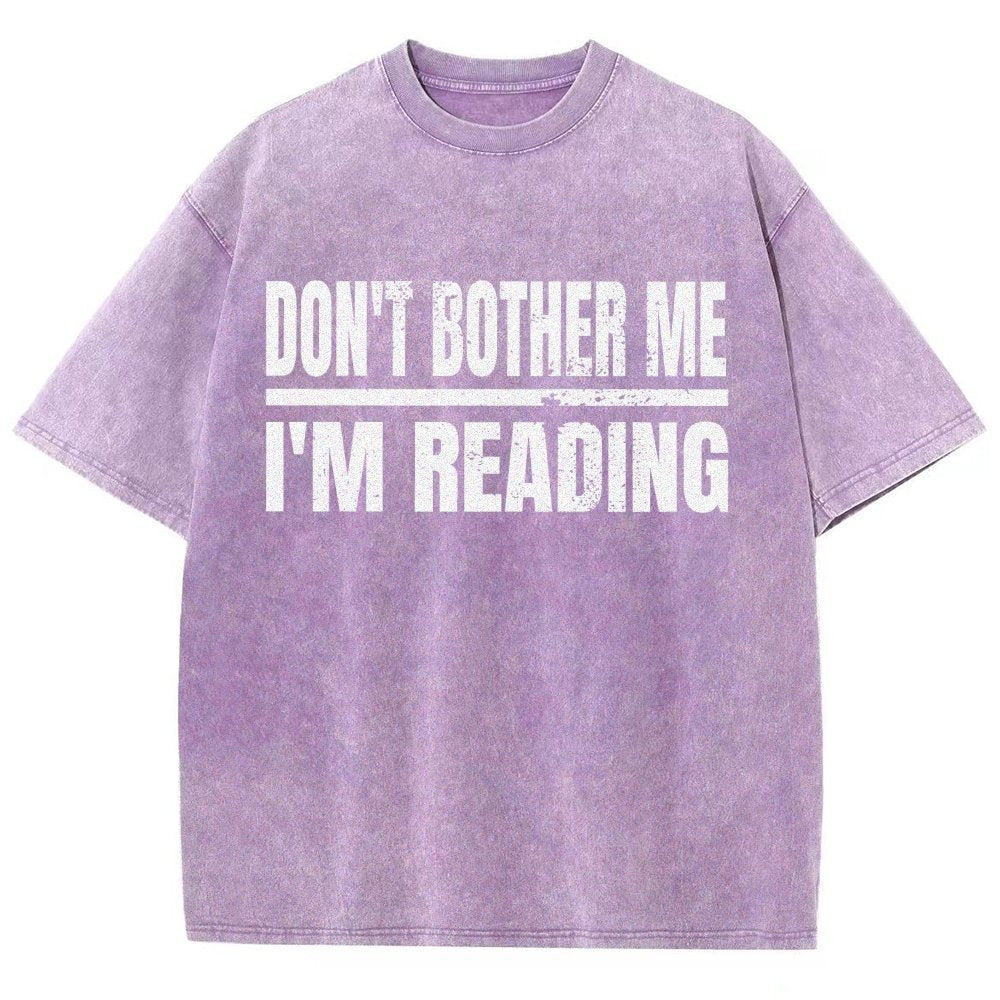 Don't Bother Me Vintage Distressed T-shirt