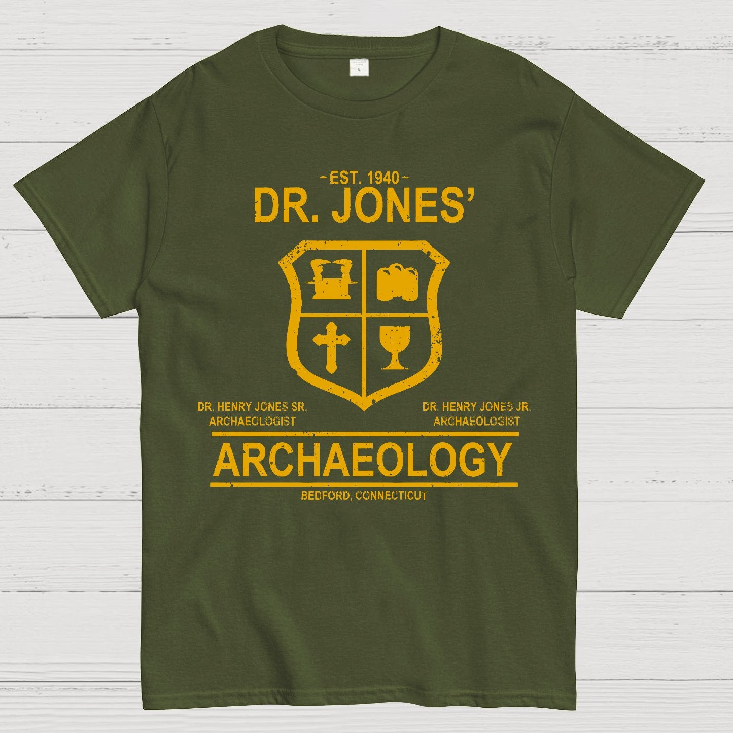 Dr. Explorer Archaeology Vintage Retro Geek T-Shirt