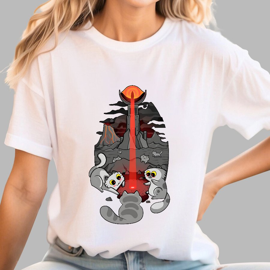 The Eye Of Meowdor Geek T-Shirt