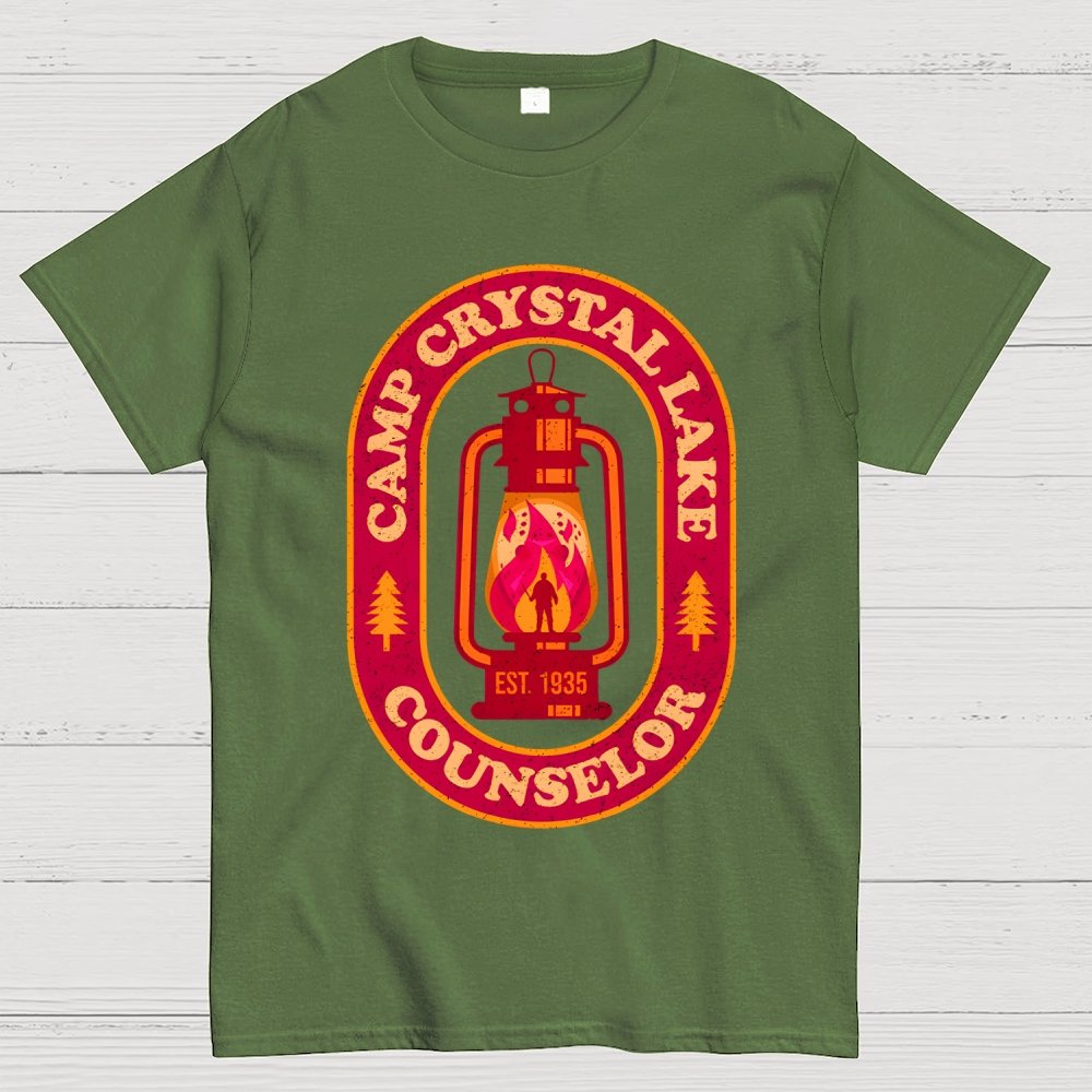 Camp Mystic Lake Counselor For Halloween Season Geek T-Shirt