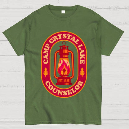 Camp Mystic Lake Counselor For Halloween Season Geek T-Shirt