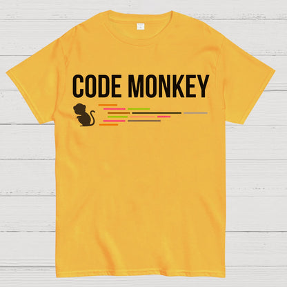 Developer Code Monkey Geek T-Shirt
