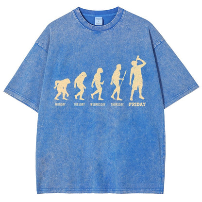 Weekvolution Vintage Distressed T-shirt