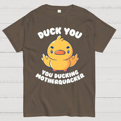 Ducking Motherquacker Geek T-Shirt
