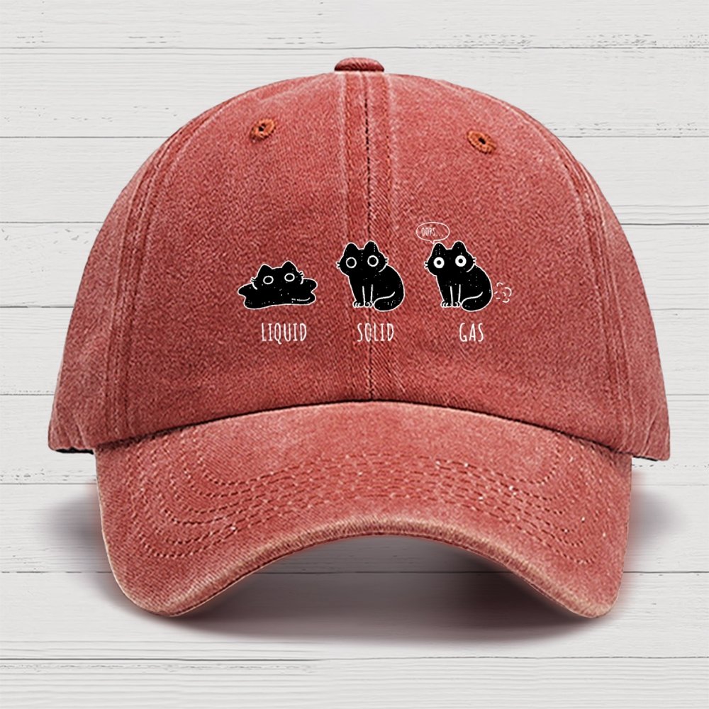 States of Cat Cotton Hat