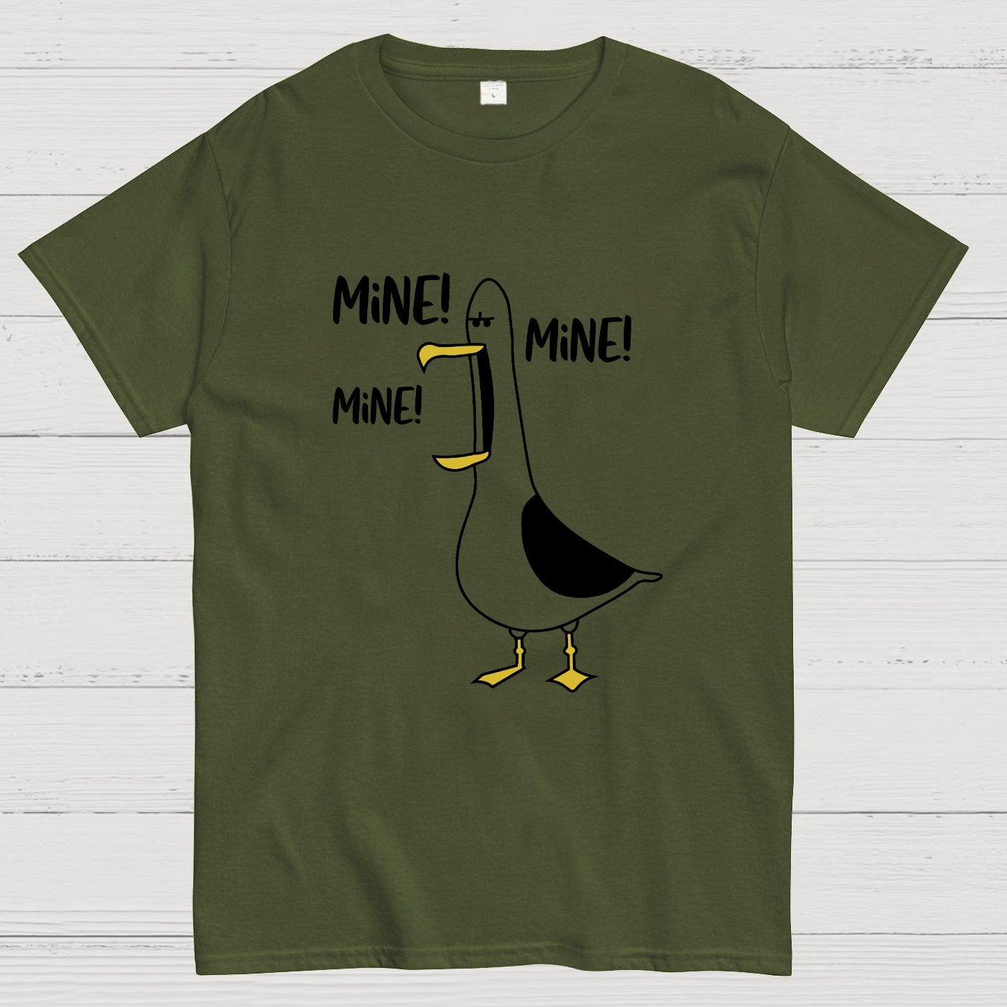 Mine! Mine! Mine! Funny Geeky T-Shirt