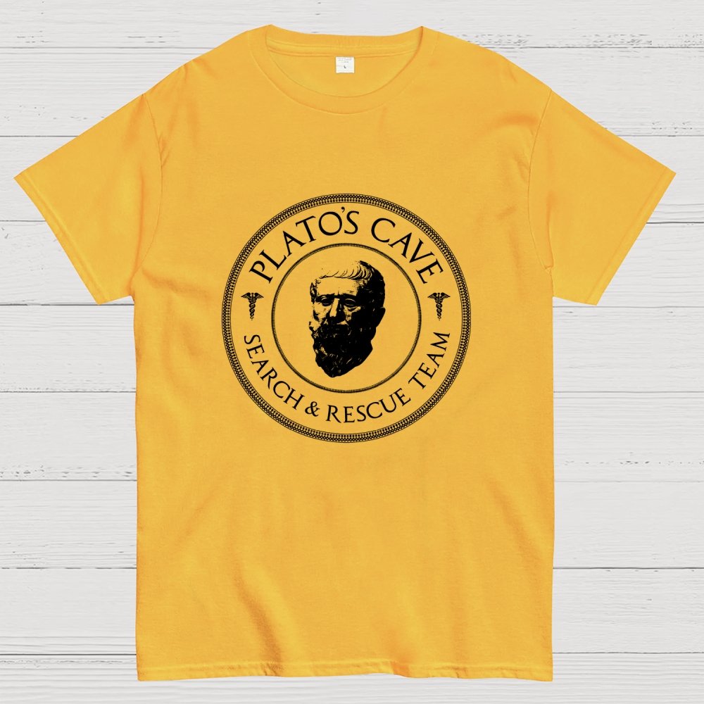 Plato's Cave Search And Rescue Team Geek T-Shirt