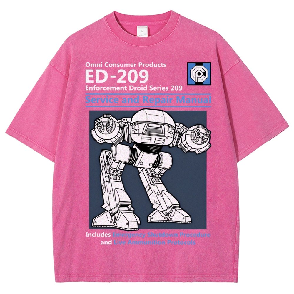 Robotic Unit Service and Repair Manual Vintage Distressed T-shirt