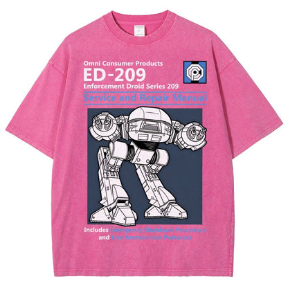 Robotic Unit Service and Repair Manual Vintage Distressed T-shirt
