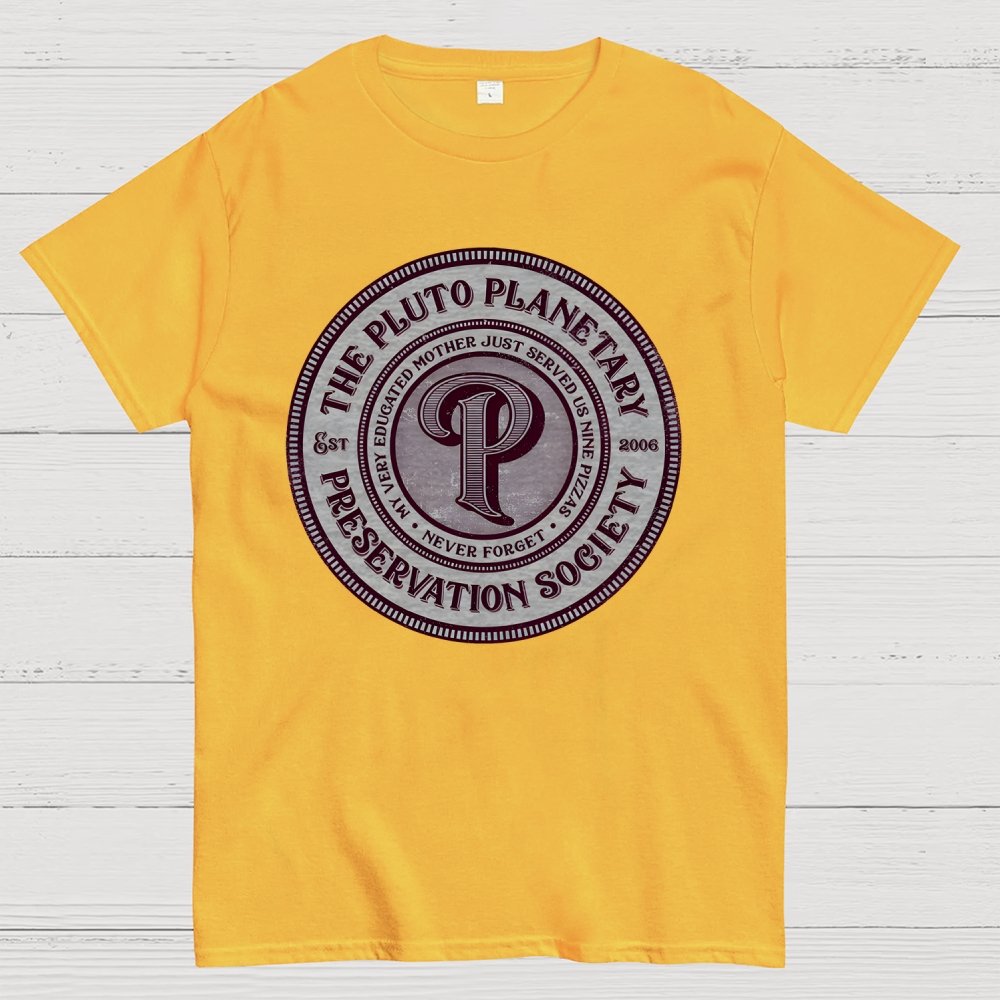The Pluto Preservation Society Geek T-Shirt