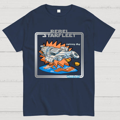 Lightning Bug Knock-off Spaceship Geek T-Shirt