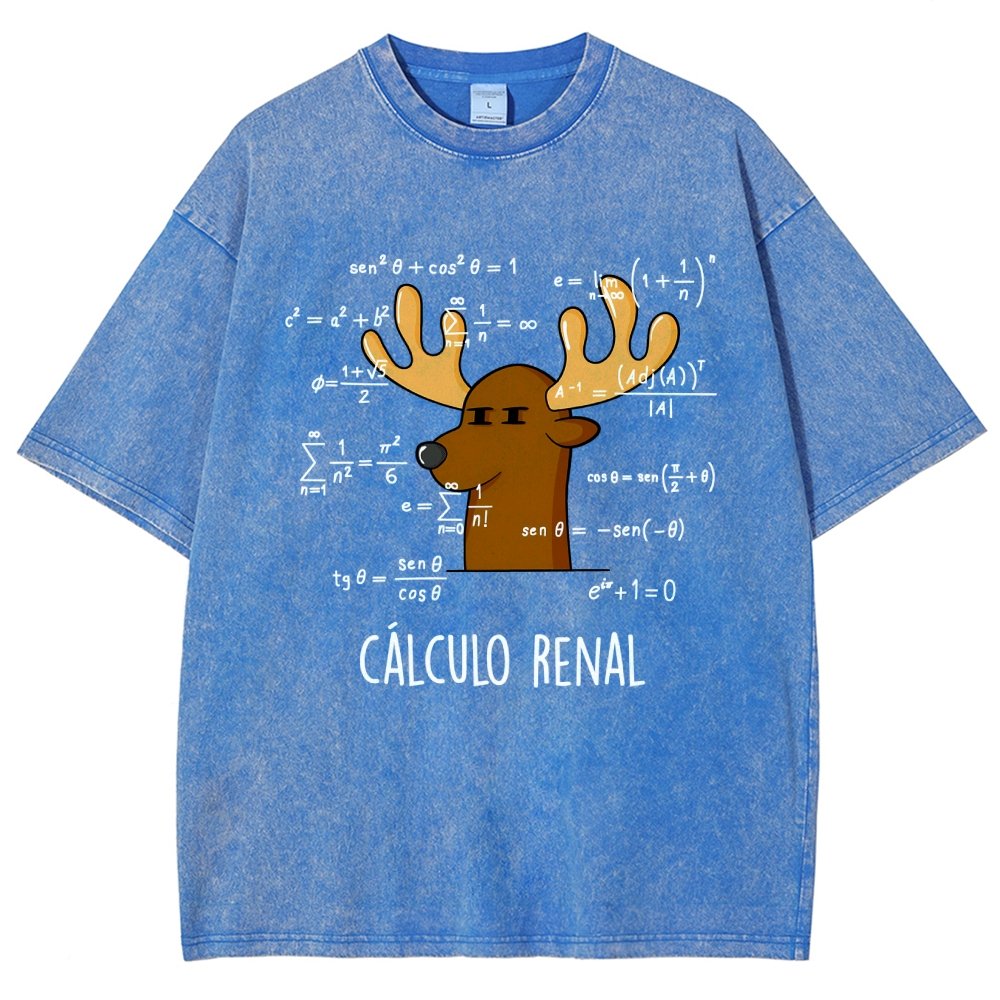 Calculo Renal Vintage Distressed T-shirt