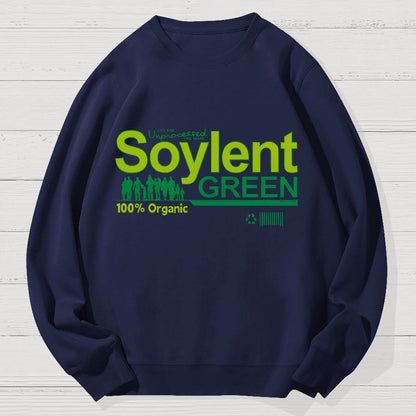 Soylent Green Geek Cotton Sweatshirt